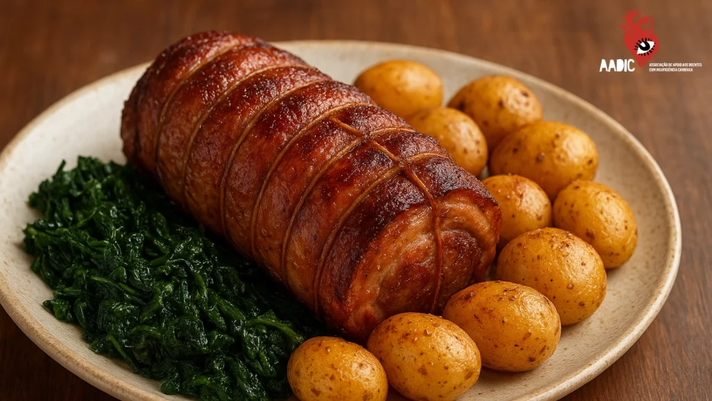 Receita Lombo de porco recheado