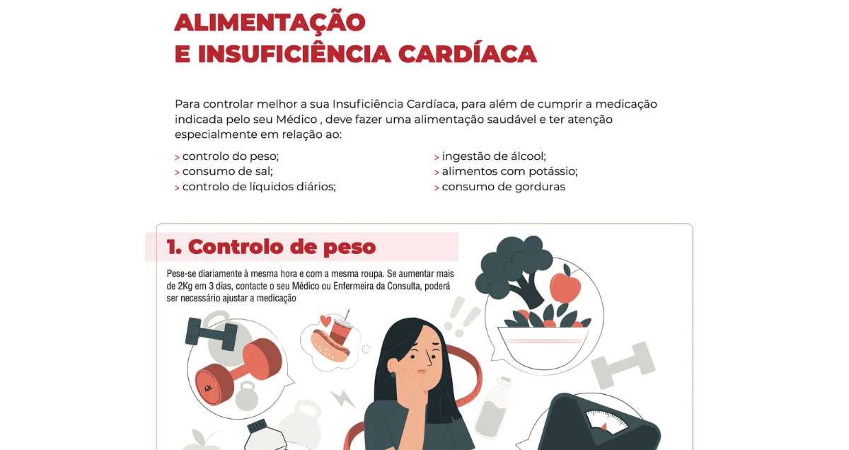 Monofolha Alimentação e Insuficiência Cardíaca