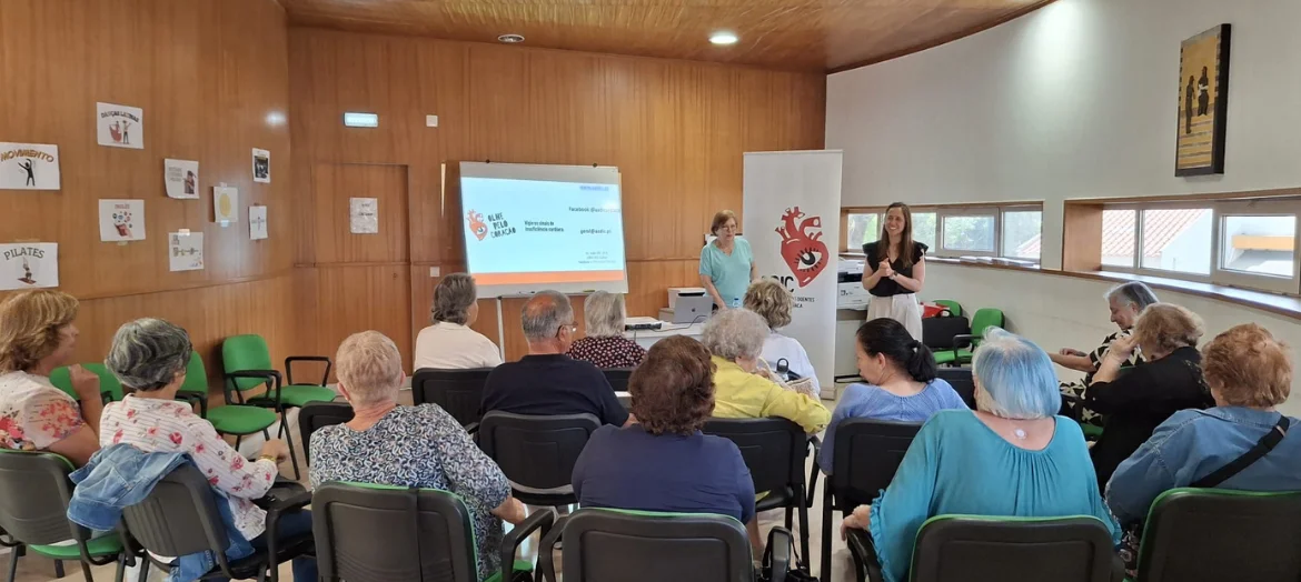Ação de sensibilização da AADIC na Venda do Pinheiro