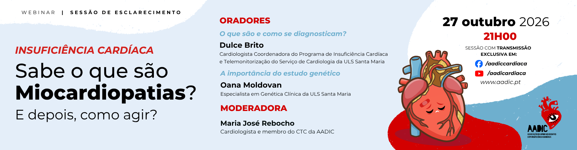 AADIC Webinar Miocardiopatias
